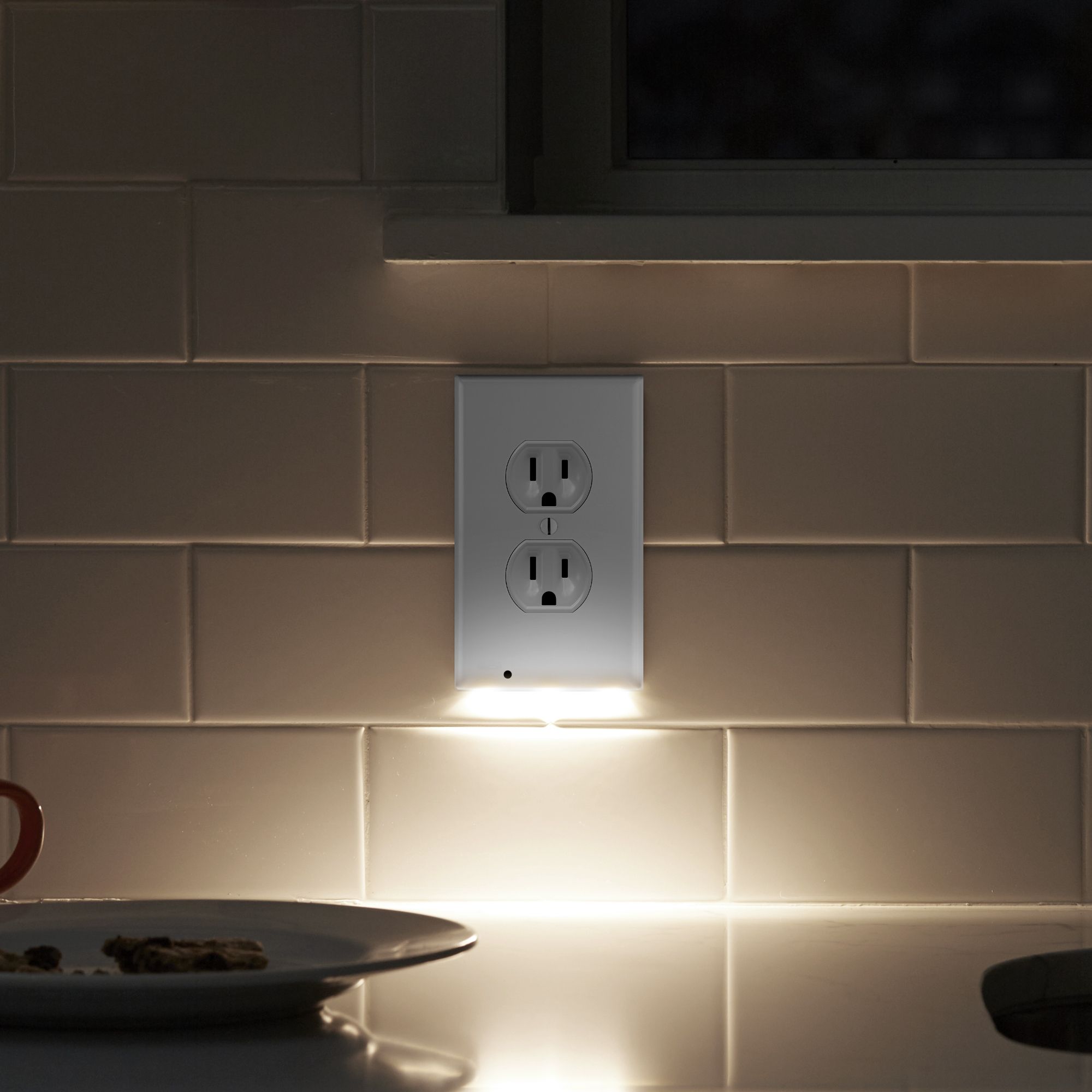 Hello Light 4 pc. LED Outlet Cover Pack