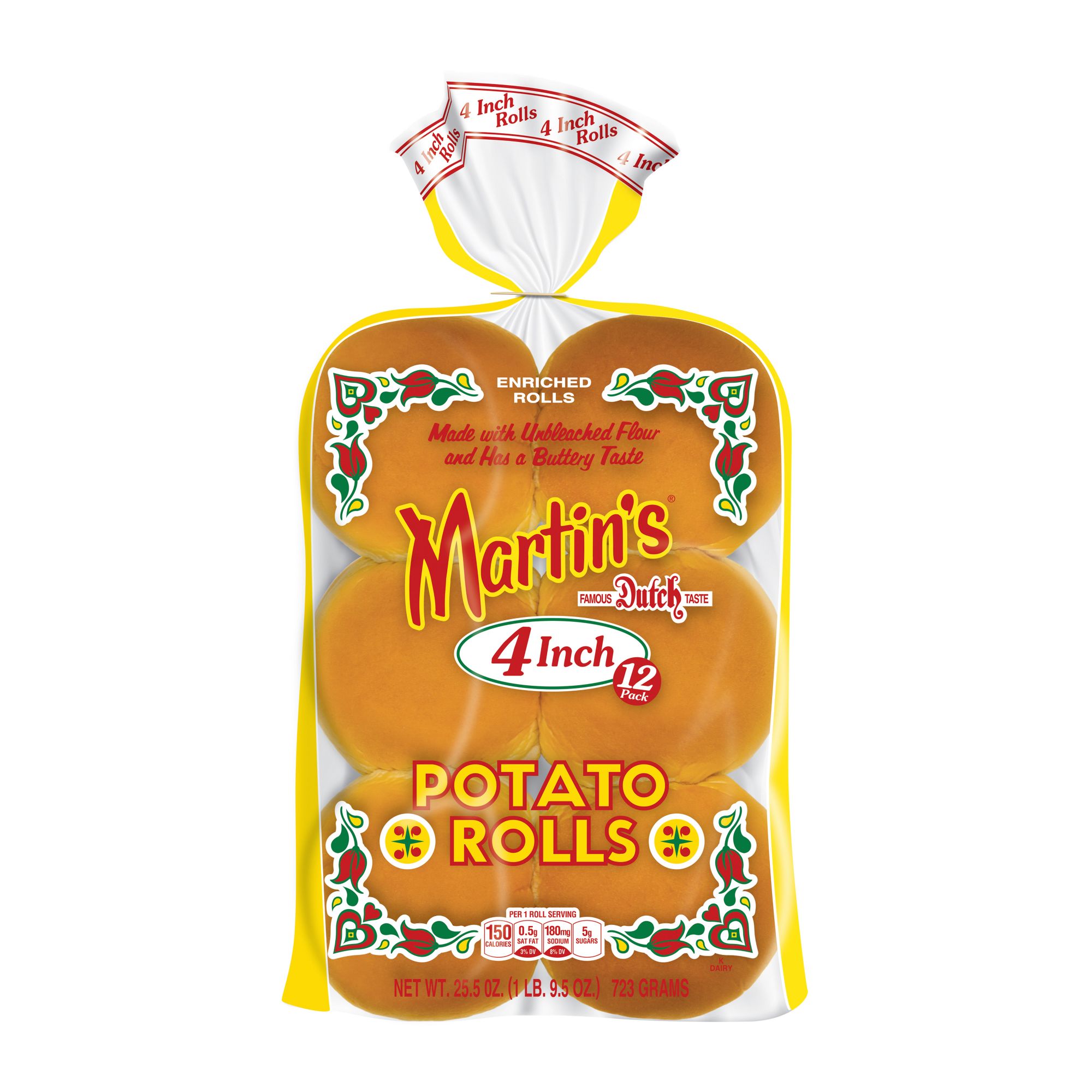 Martin's 4&quot; Potato Rolls, 12 ct.