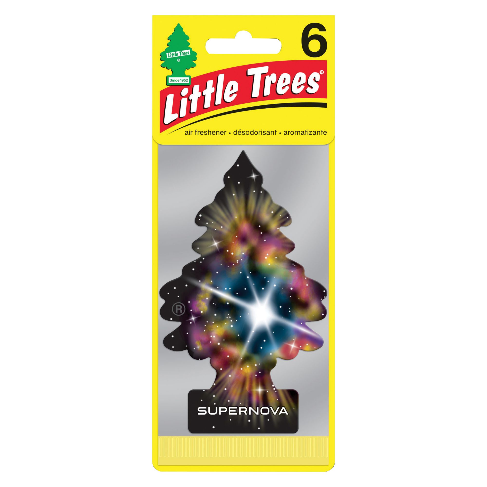 Little Trees Supernova Air Fresheners, 6 pk.