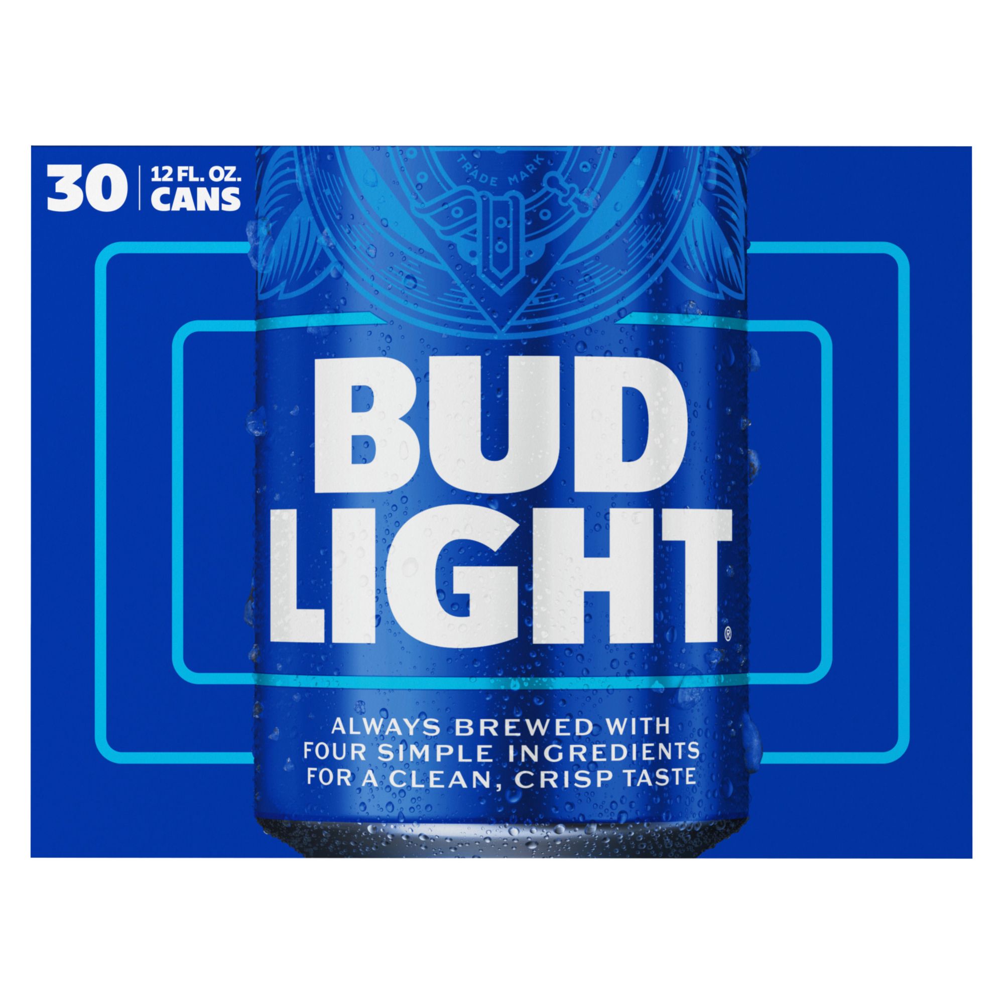 Bud Light American Lager Beer, Cans, 30 pk./12 fl. oz