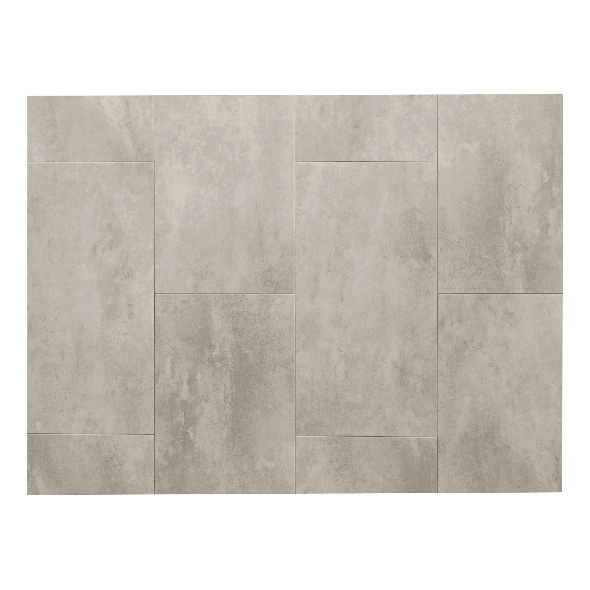 NewAge Products Stone Composite 9.5mm Luxury Vinyl Tile - 400 sq.ft. Flooring Bundle - Titanium