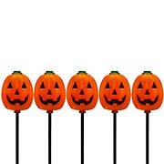 Northlight 3.75' String of Jack-O-Lantern Shaped Halloween Pathway Markers
