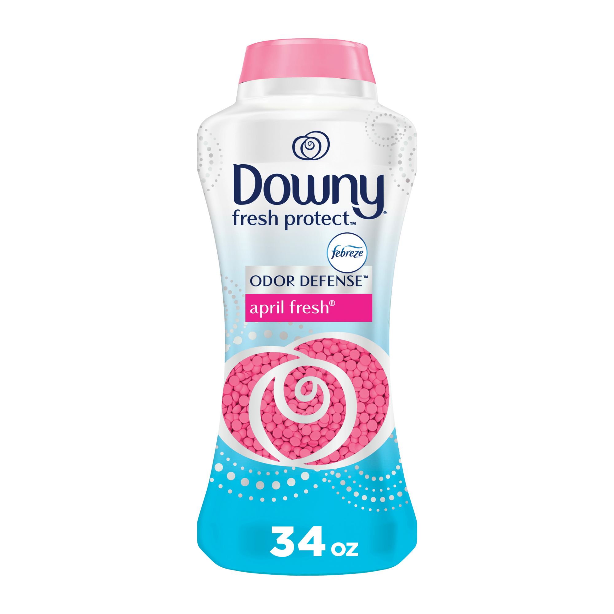 Downy Fresh Protect In Wash Odor Defense Beads with Febreze Freshness, 34 oz. - April Fresh