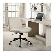 Berkley Jensen Extra Wide Home Office Desk Chair - Beige