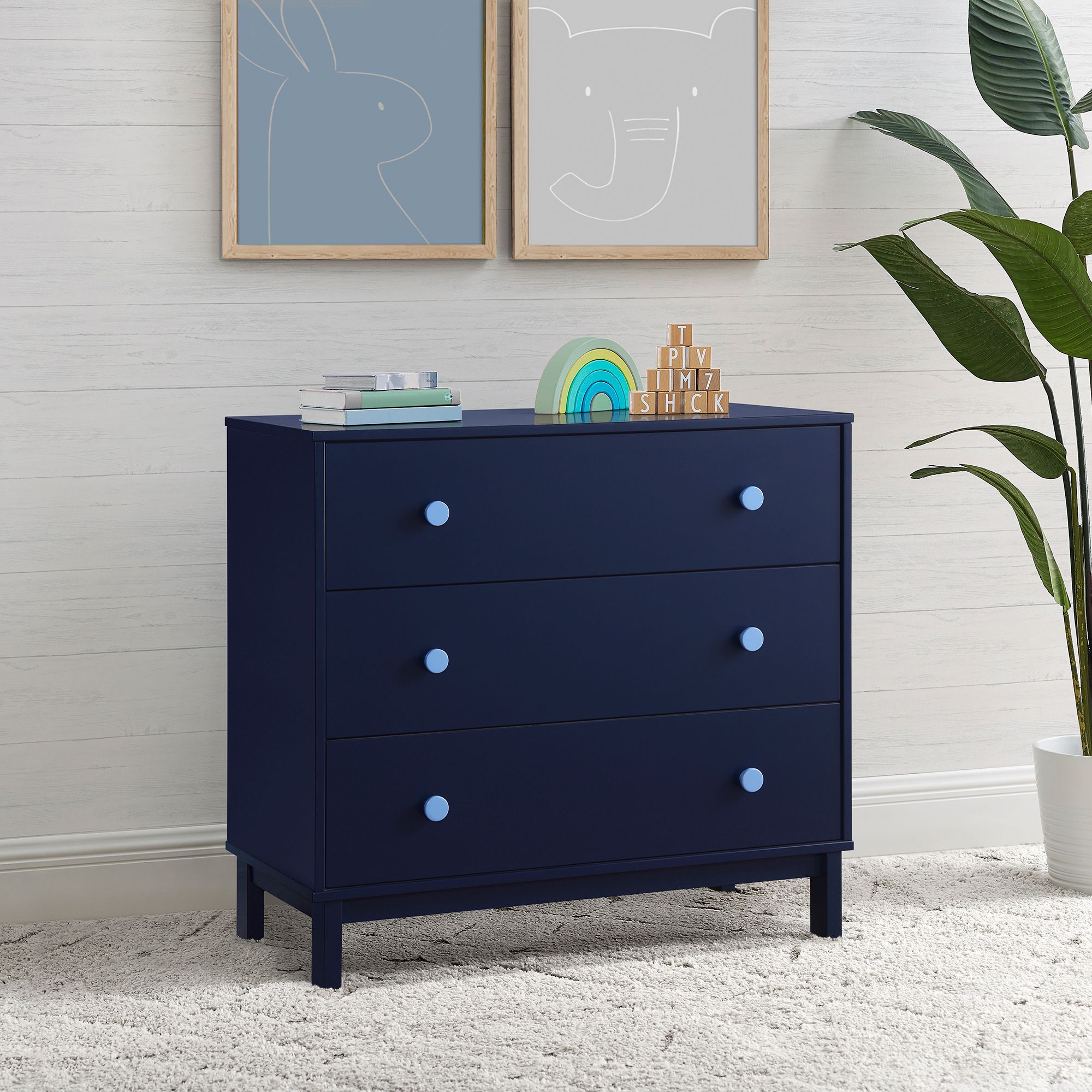 BabyGap by Delta Children Legacy 3 Drawer Dresser Blue BJ s Wholesale Club