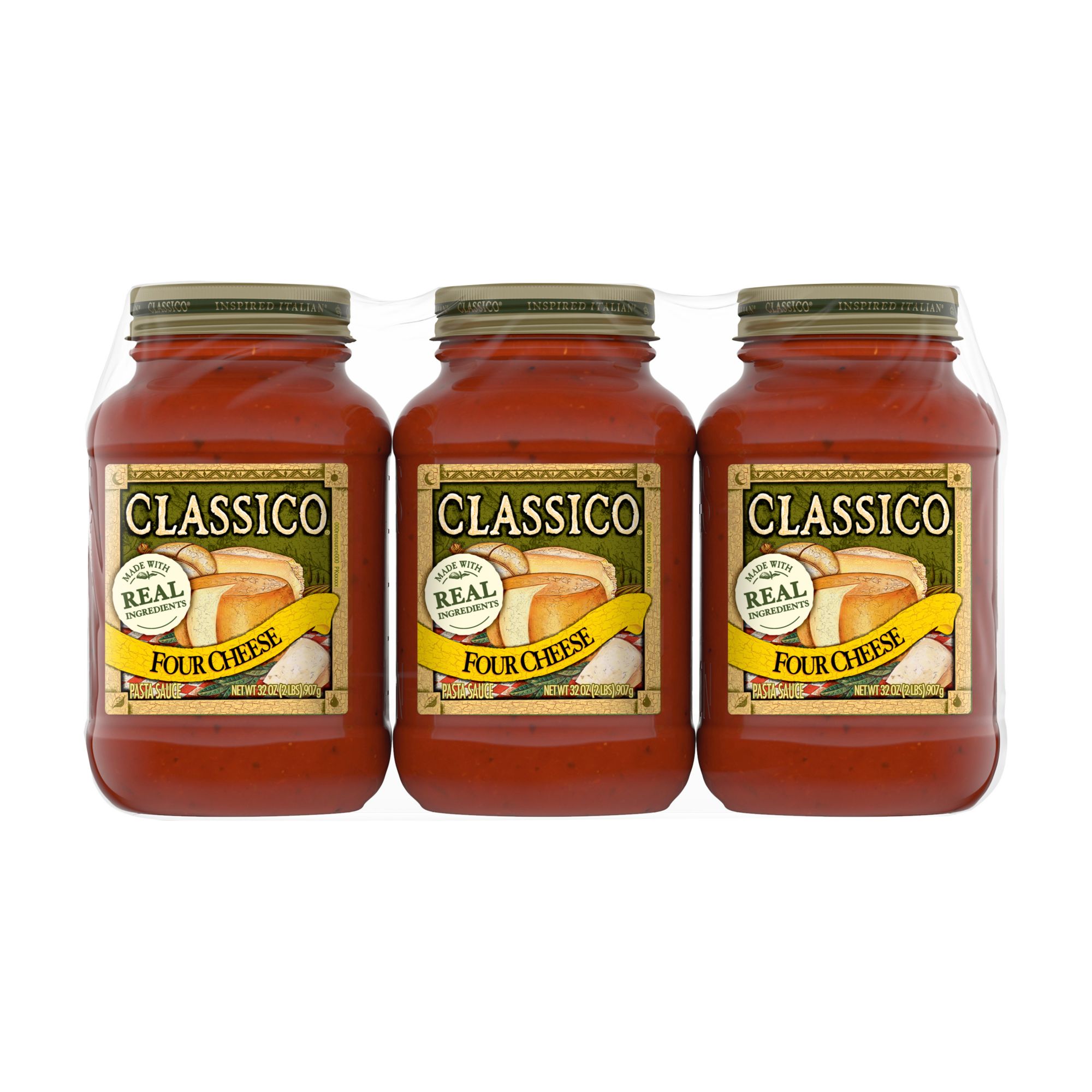 Classico Four Cheese Pasta Sauce, 3 pk./32 oz.