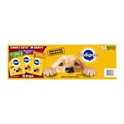 Pedigree Pouch Wet Dog Food, 54 ct.