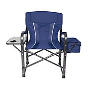 Berkley Jensen Oversized Director Chair with 12 Can Side Cooler and Table - Navy