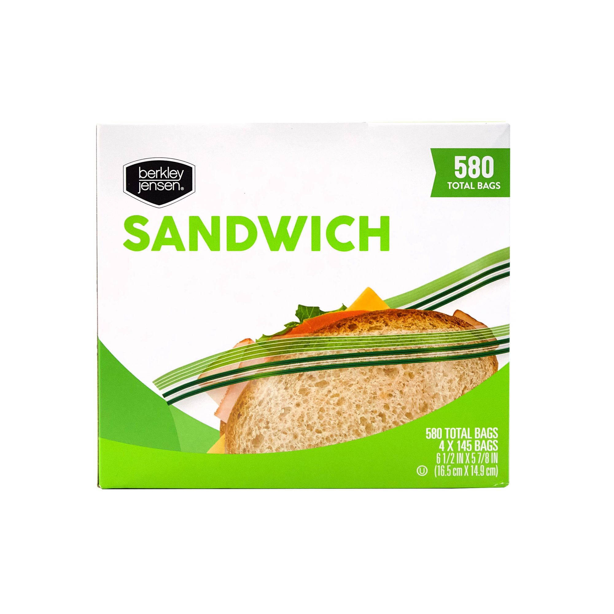 Berkley Jensen Sandwich Bags, 580 ct.