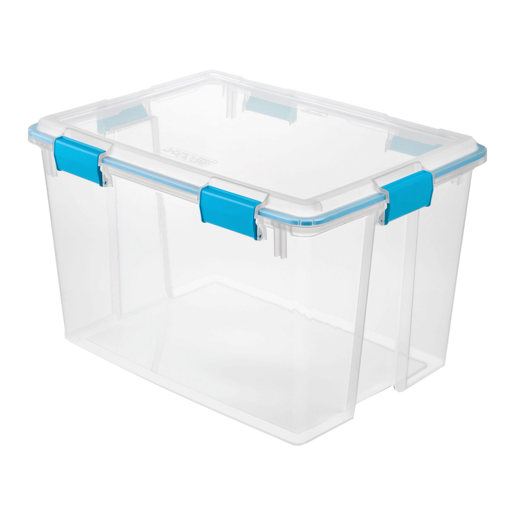 Sterilite 80 Quart Gasket Box - Clear