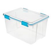 Sterilite 54 Quart Gasket Box - Clear