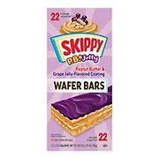 Skippy Peanut Butter & Grape Jelly Coated Wafer Bars, 22 ct.