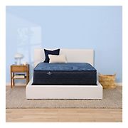 Serta Perfect Sleeper Radiant Rest 14&quot; Hybrid Firm Queen Size Mattress Low Profile Set