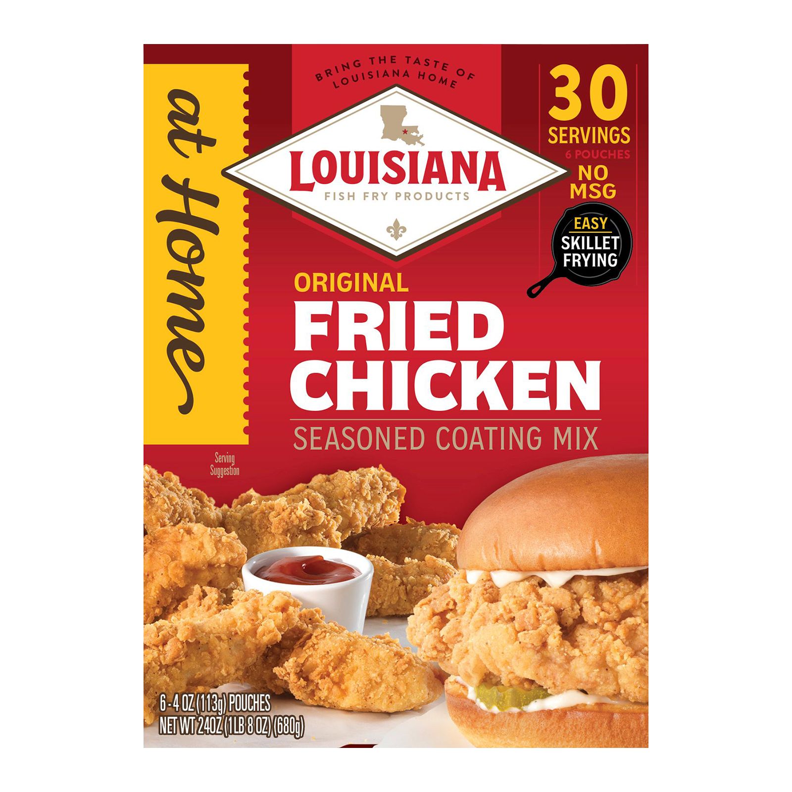 Save on Louisiana Fish Fry Products Chicken Fry Crispy Seasoned Order  Online Delivery