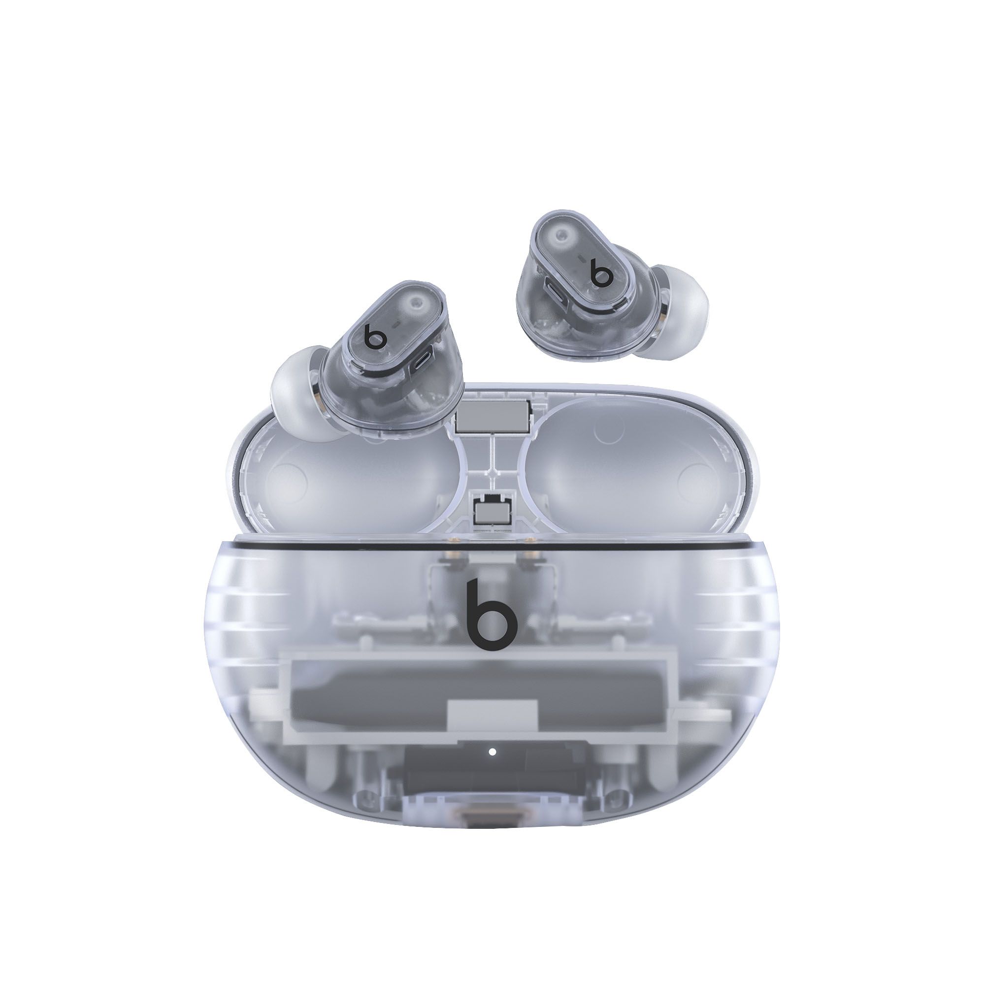 Beats Studio Buds + True Wireless Noise Cancelling Earbuds - Transparent