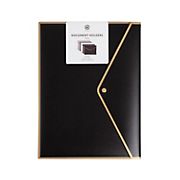 U Brands Poly Document Holders with Snap Cover, 5 pk.