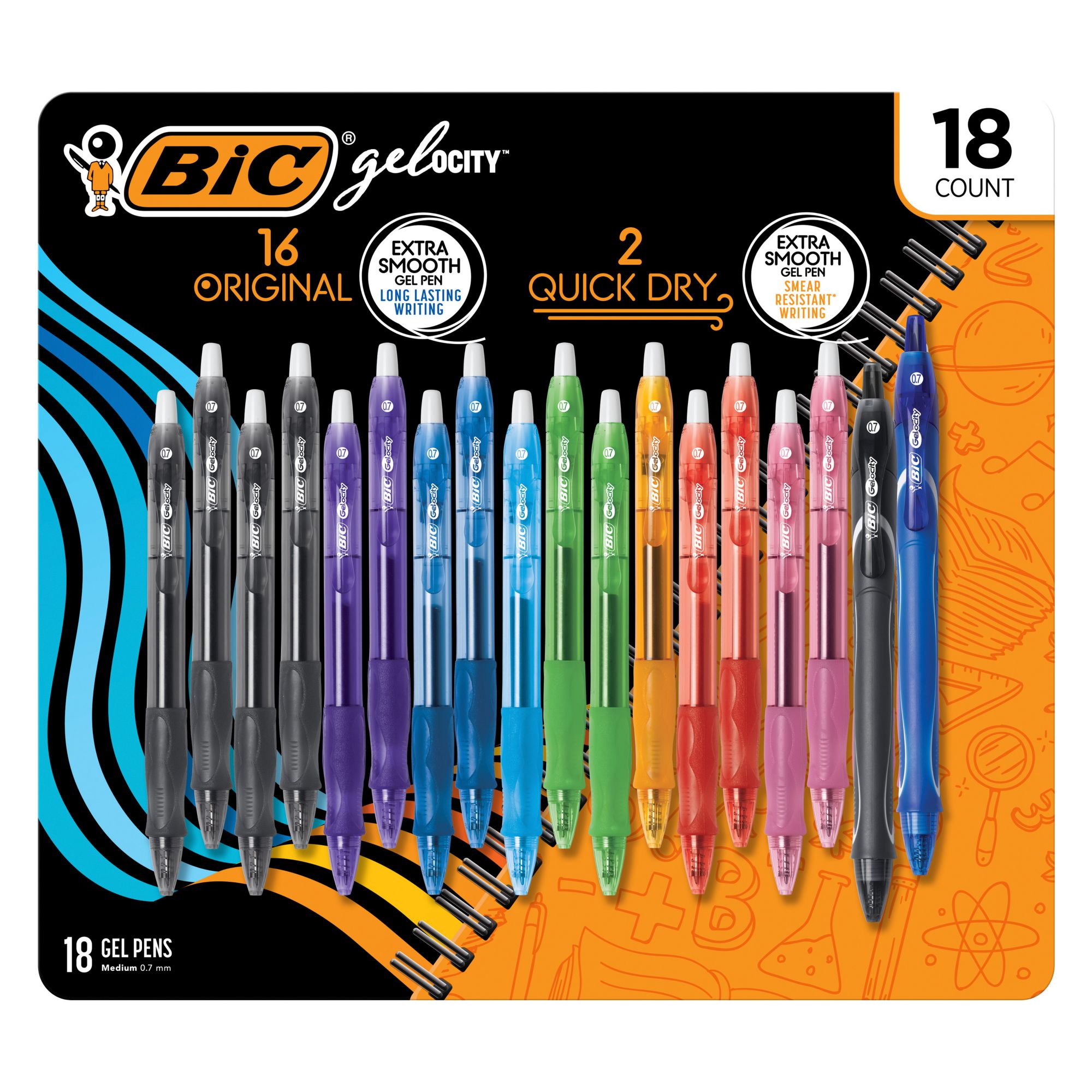 BIC Child's First Magic Marker, Assorted Colors, 96-Count