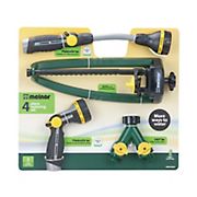 RelaxGrip 8-Pattern Wand and Nozzle with 2650 sq. ft. Oscillating Sprinkler and HiFLo 2-Way Control Valve