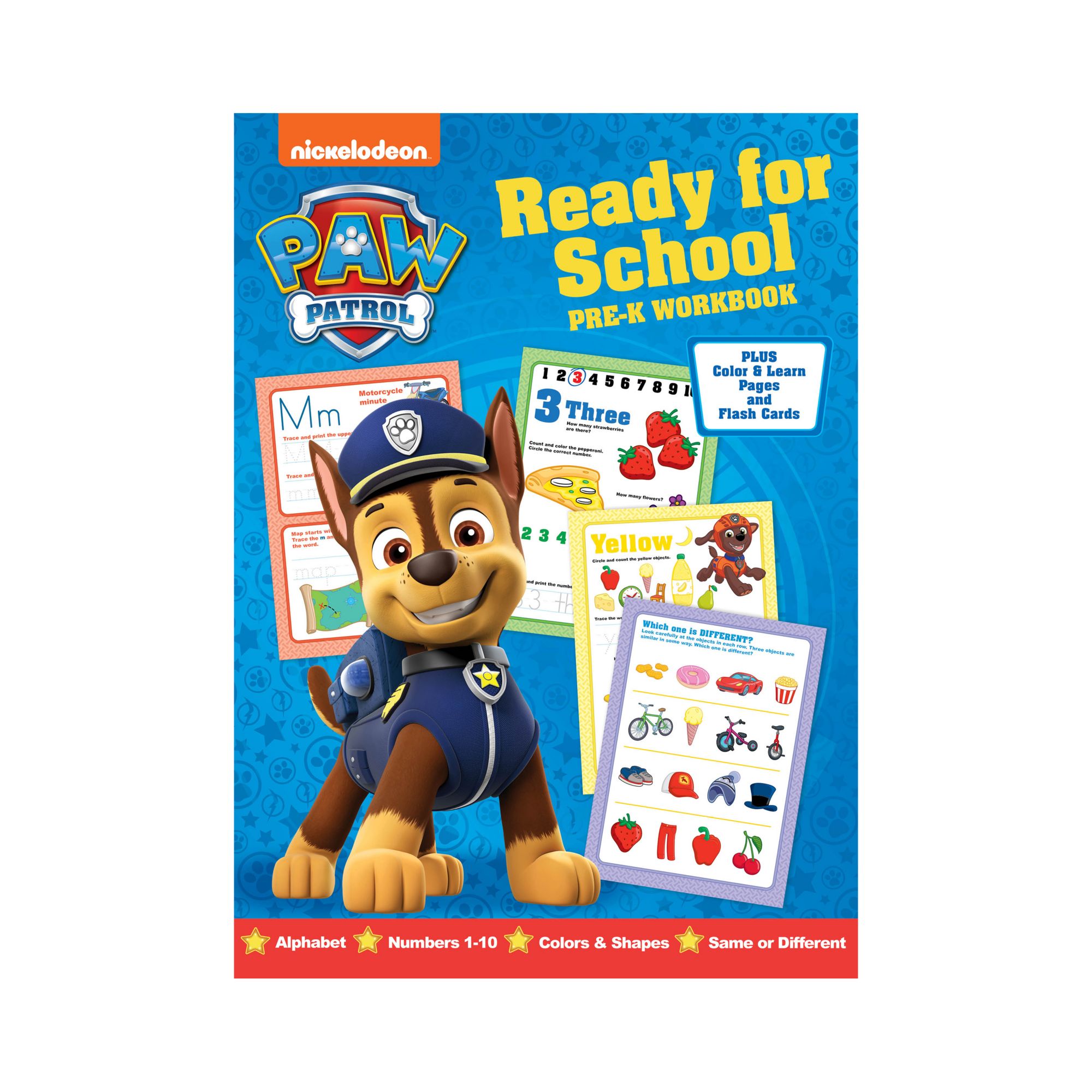 Nickelodeon PAW Patrol: Ready for School Pre-K Workbook