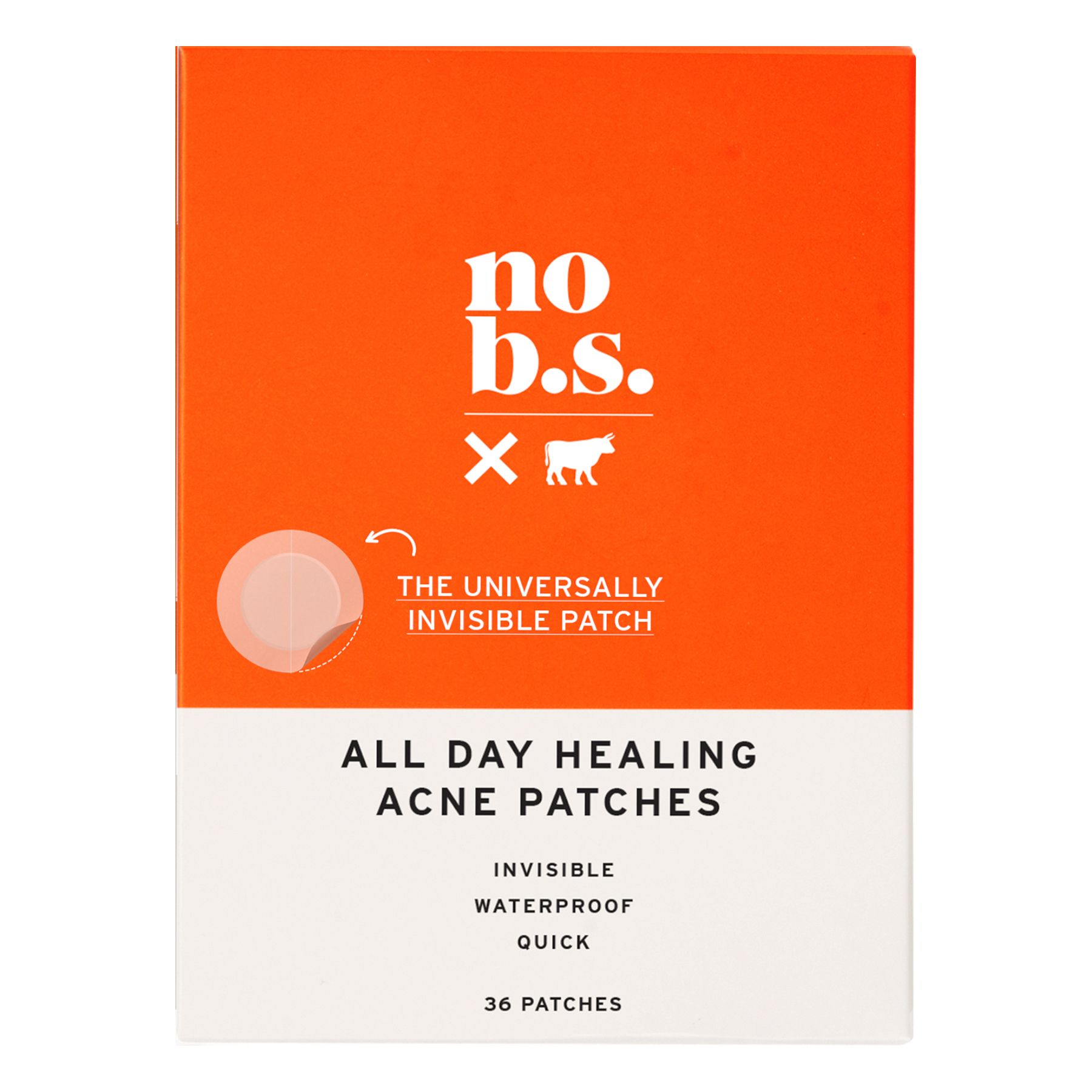No BS Invisible All-Day Acne Patches, 108 ct.