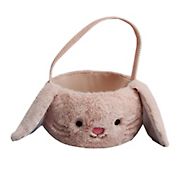 Hugfun Figural Plush 14&quot; Easter Basket with Stuffed Animal
