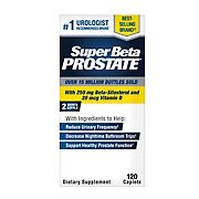 Super Beta Prostate Male Supplement with 250mg Beta-Sitosterol, 120 ct.