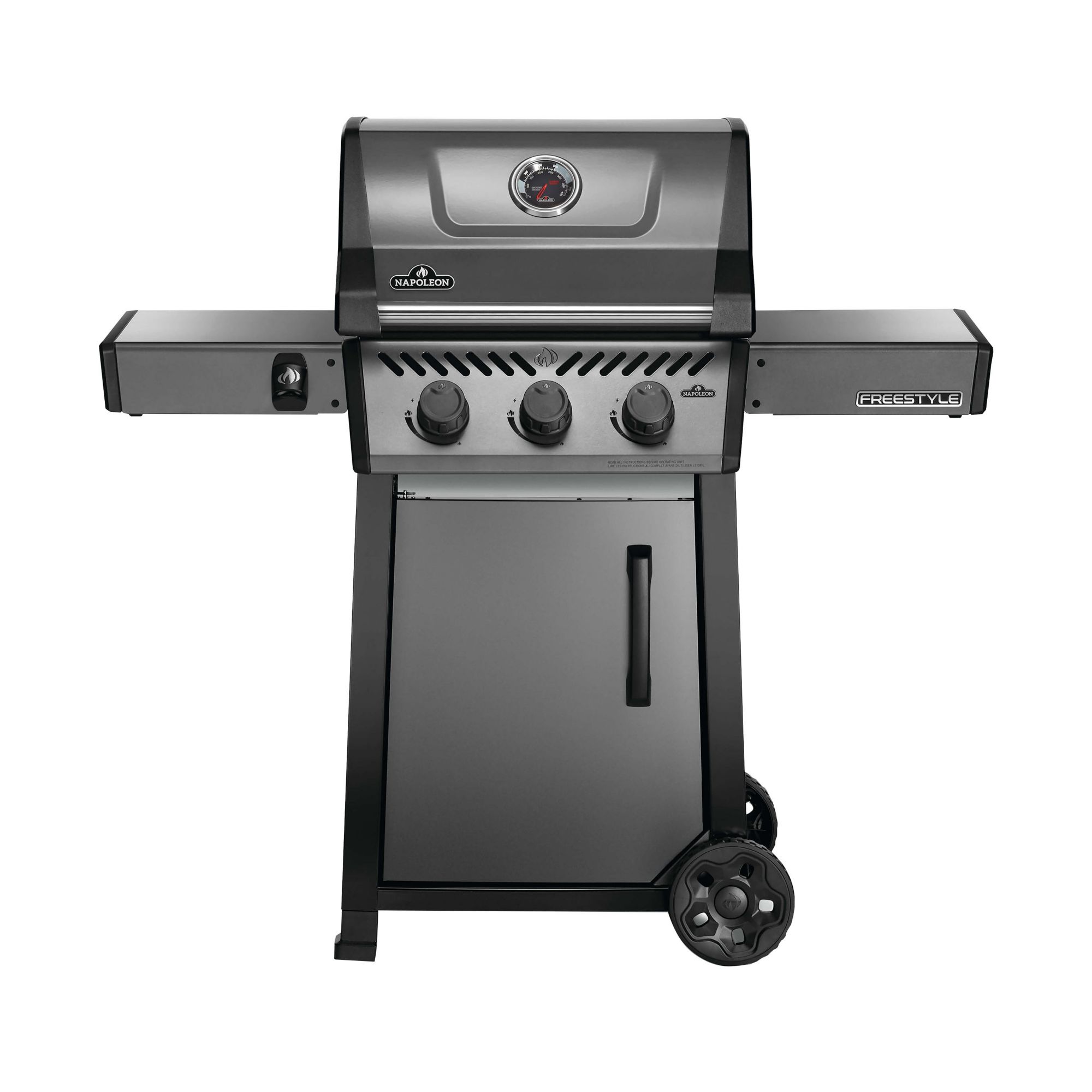 Napoleon Freestyle 365 Propane Grill with Bonus Grill Cover - Graphite Gray