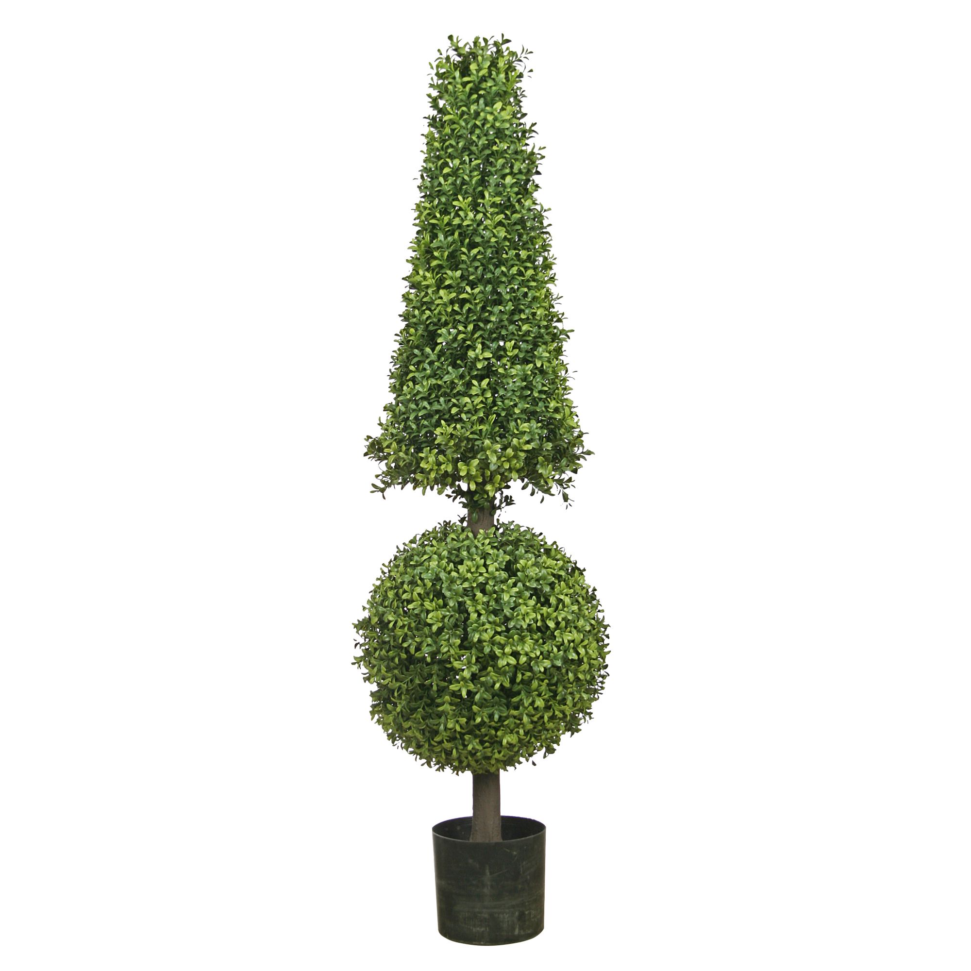 Winward Boxwood Ball Cone Tree Top Decorative Artificial Plant