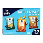 Quaker Rice Crisps Snacks Variety Pack, 30 ct.