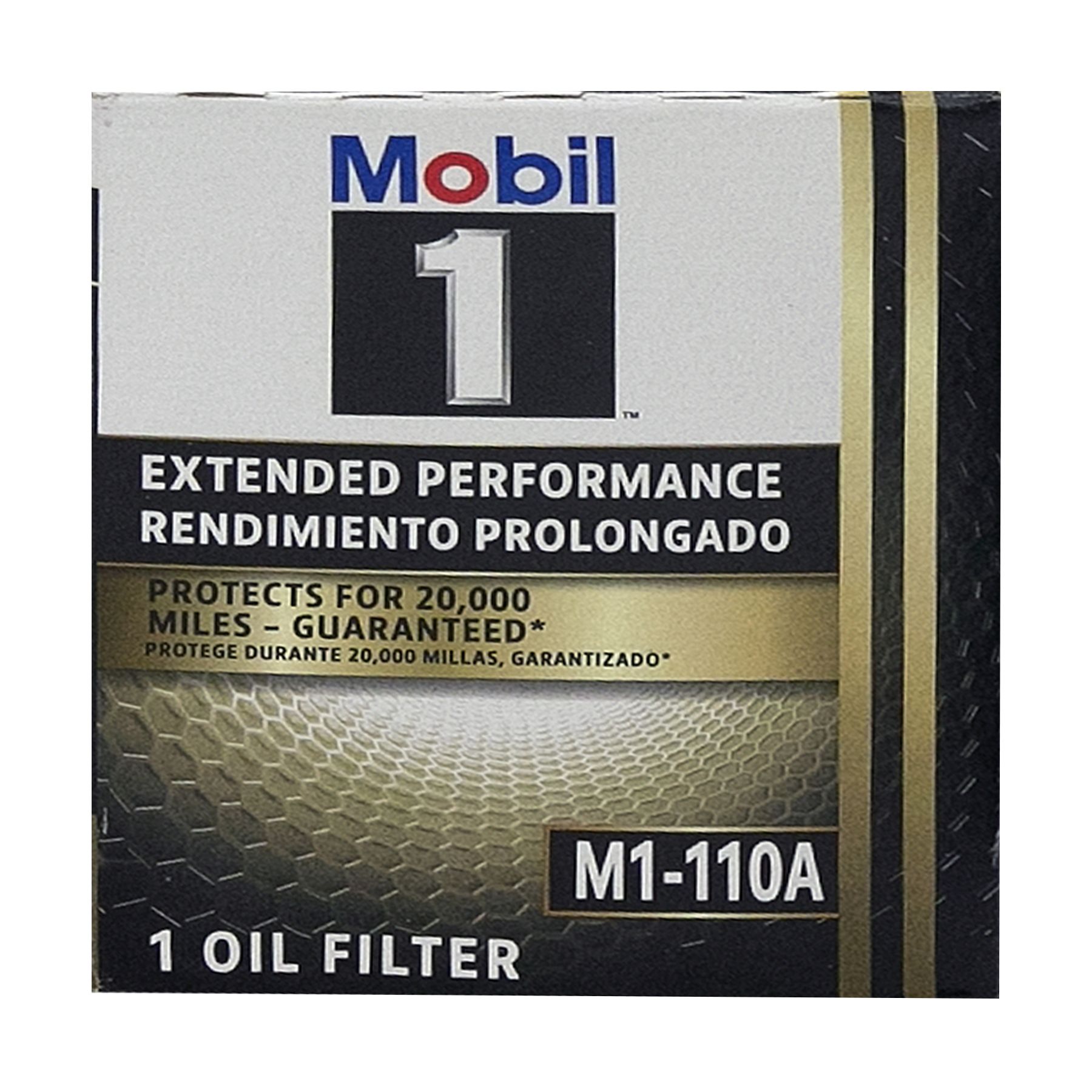 Mobil 1 Extended Performance M1/M1C Oil Filter, Black, M1-110A