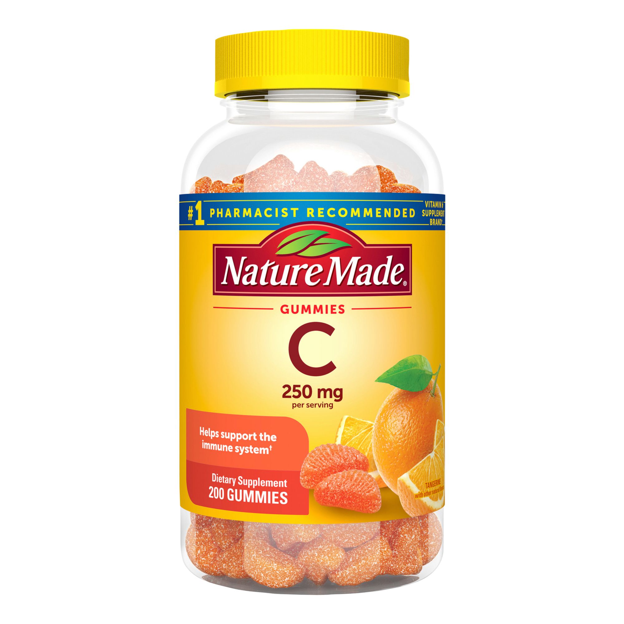 Nature Made Vitamin C Gummies 250 mg, 200 ct.