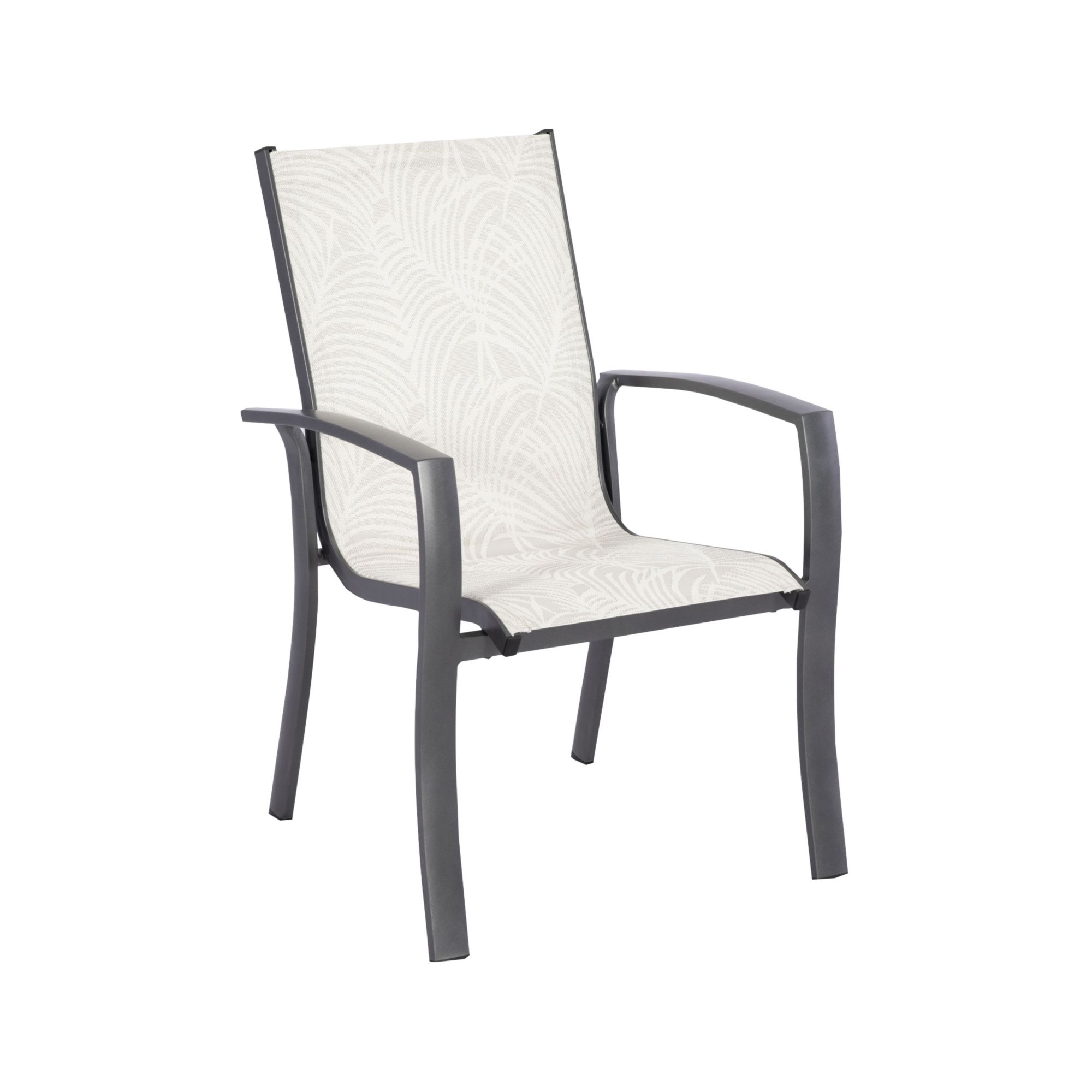 Berkley Jensen Sling Stack Chair - Brown