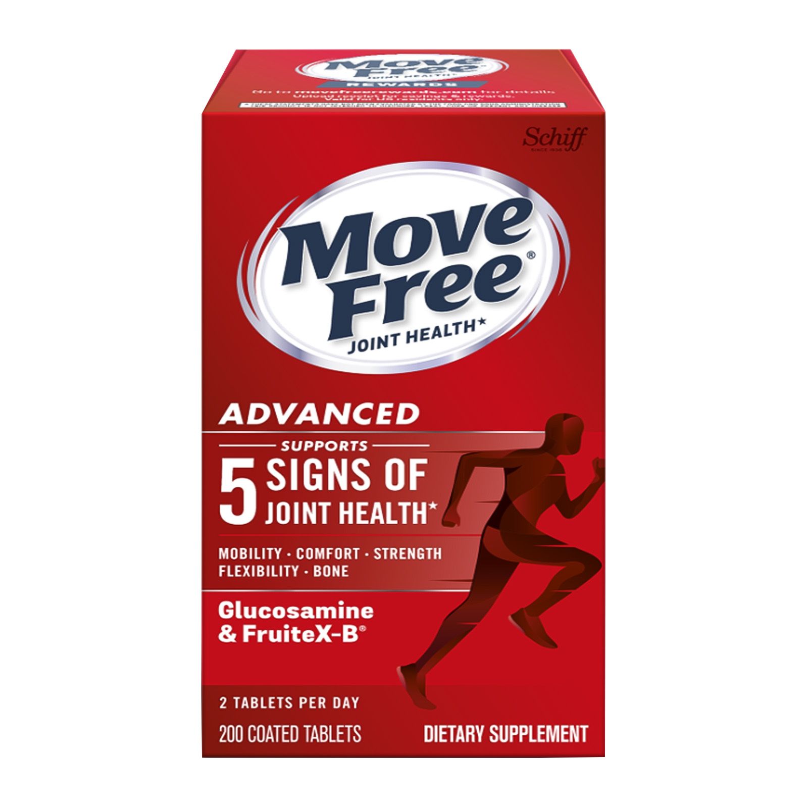 Move Free Advanced Dietary Supplement Tablets, 200 ct.