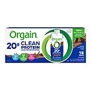 Orgain 20g Grass Fed Clean Protein Shake - Creamy Chocolate Fudge, 18 ct./11 oz.