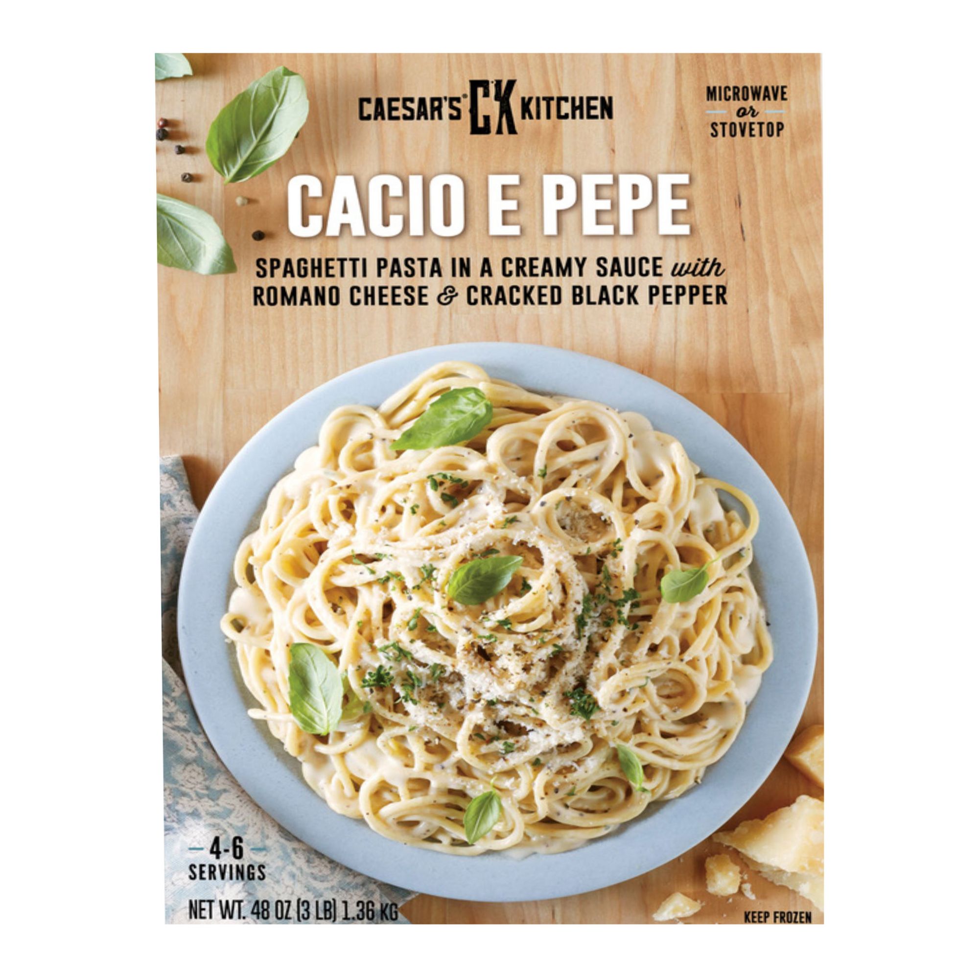 Caesar's Kitchen Cacio E Pepe, 48 oz.