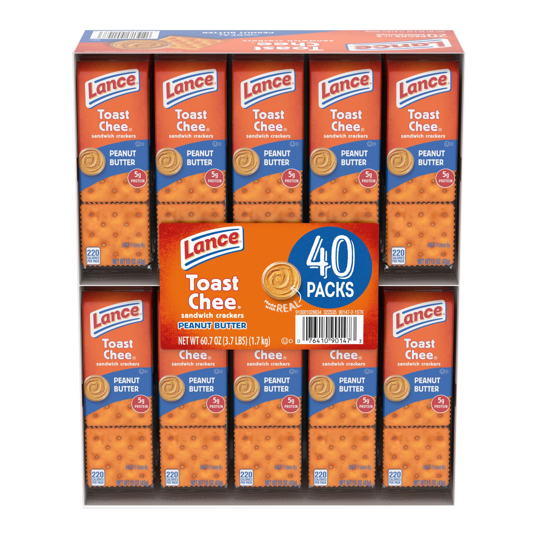 Breakfast Variety Snack Box - 40pk