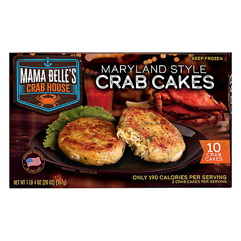 Mama Belle S Maryland Style Crab Cakes 10 Ct Bjs Wholesale Club