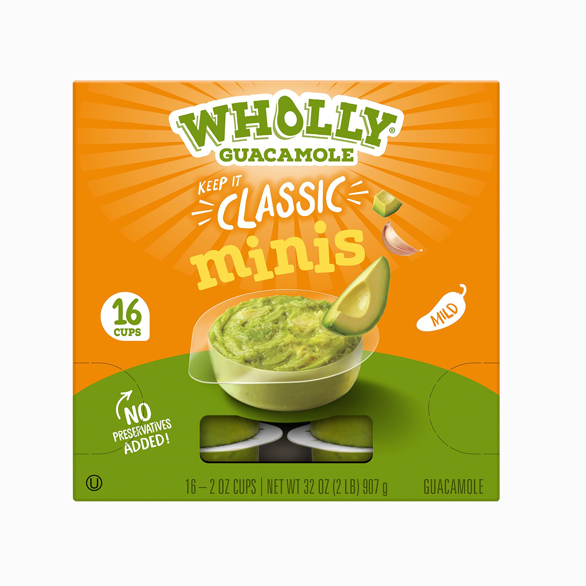 Wholly Guacamole Minis, 16 ct./2 oz.