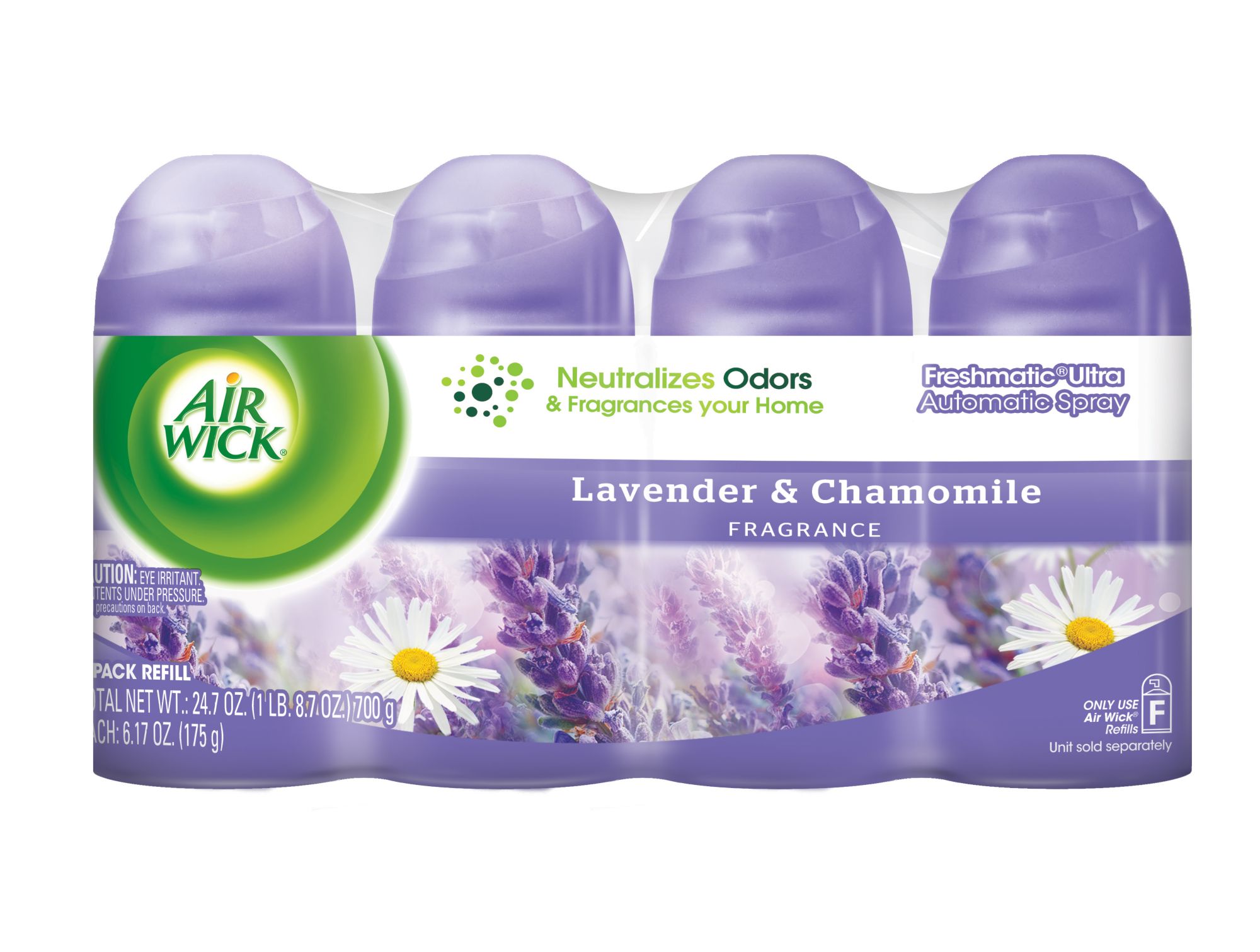 Air Wick Freshmatic Ultra Automatic Spray 4 Pk 6 17 Oz