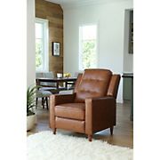 Abbyson Haverly Mid Century Pushback Recliner - Brown