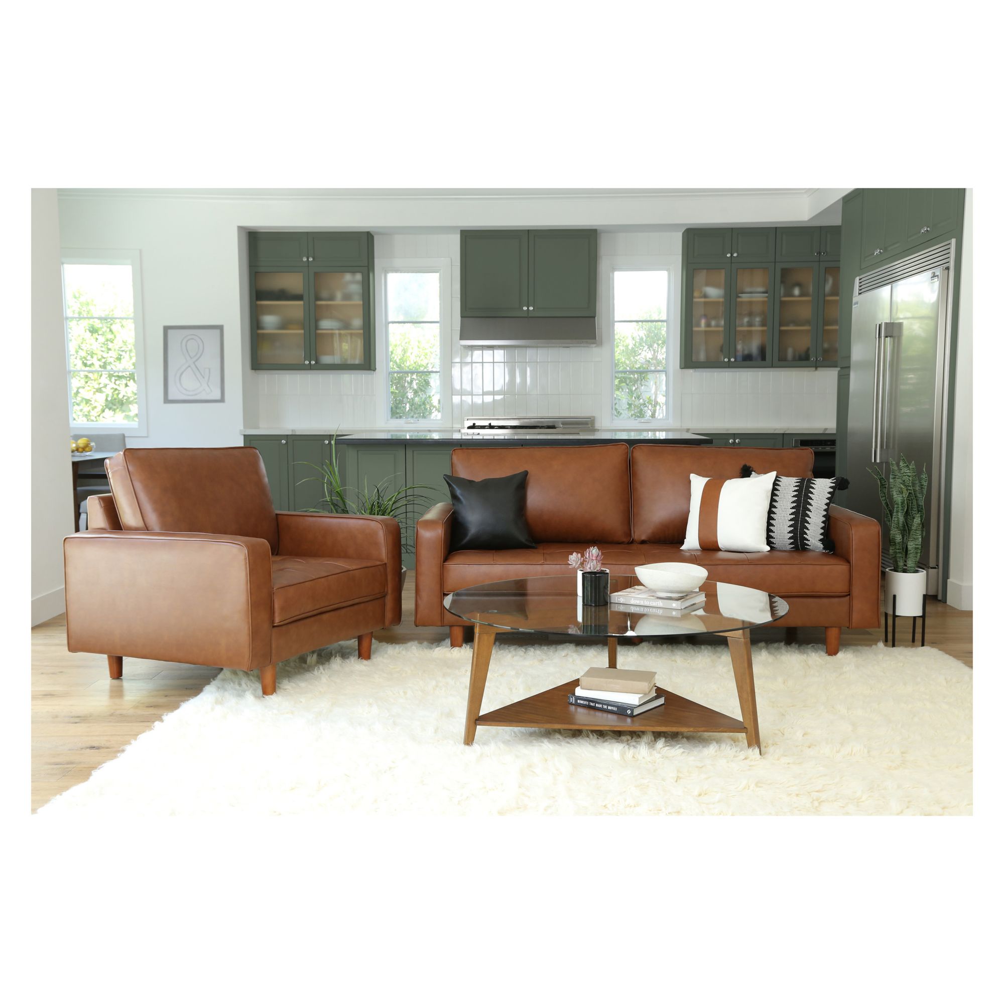 Bjs store leather sectional