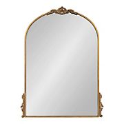 Kate and Laurel Myrcelle Traditional Arched Mirror - Gold