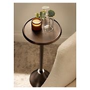 Kate and Laurel Sanzo Modern Pedestal Drink Table - Bronze