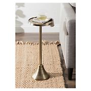 Kate and Laurel Sanzo Transitional Drink Table - Gold