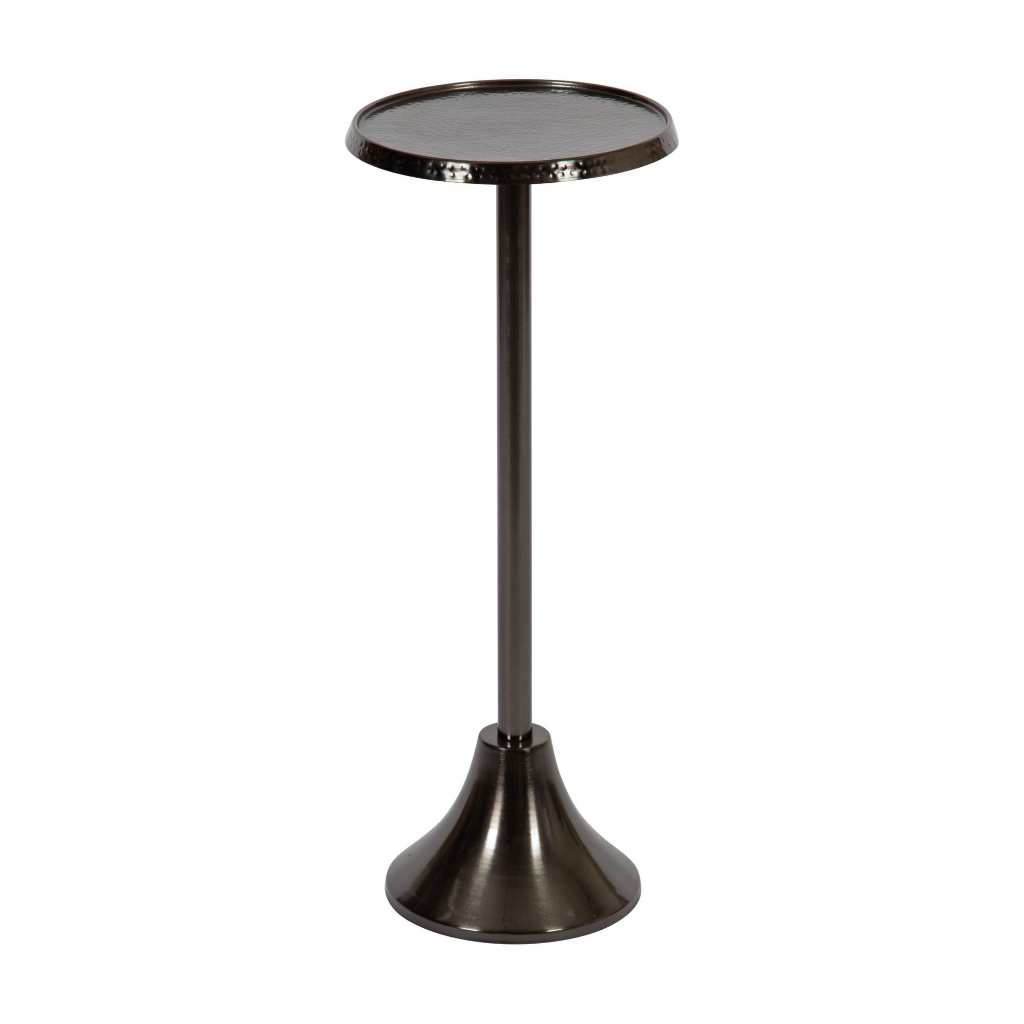 Kate and Laurel Sanzo Modern Pedestal Side Table