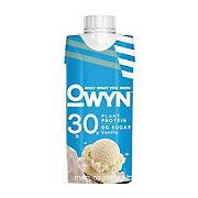 OWYN 30 Gram Vanilla Plant Protein Shake, 15 ct./11.15 oz.