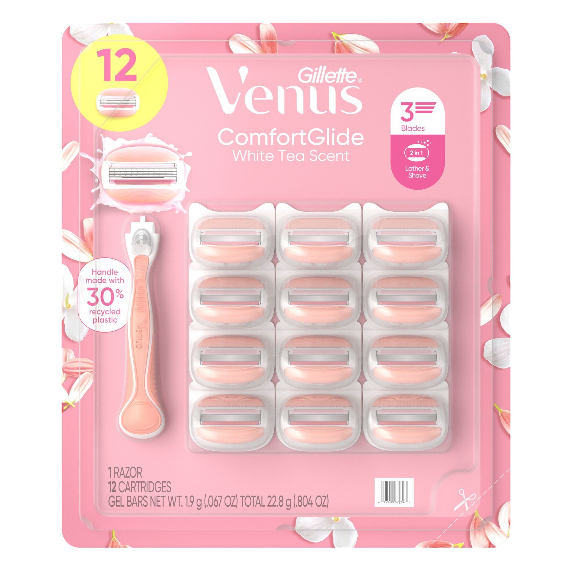 Gillette Venus Sensitive Plus Women's Disposable Razors, 12 ct.