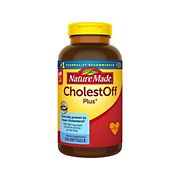 Nature Made CholestOff Plus Dietary Supplement Softgels for Heart Health Support, 210 ct.