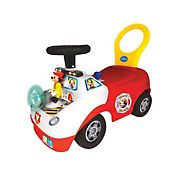 Kiddieland Disney Mickey Mouse Activity Fire Truck Light and Sound Activity Ride-On