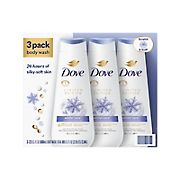 Dove Winter Care Body Wash for Renewed Healthy-Looking Skin, 3 pk./23 oz.